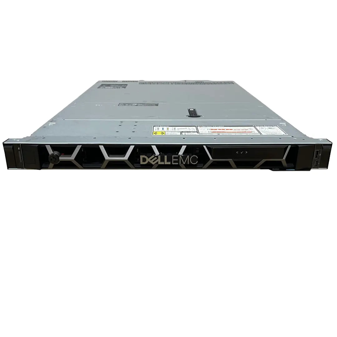 Dell PowerEdge R450 8SFF front view with LCD bezel