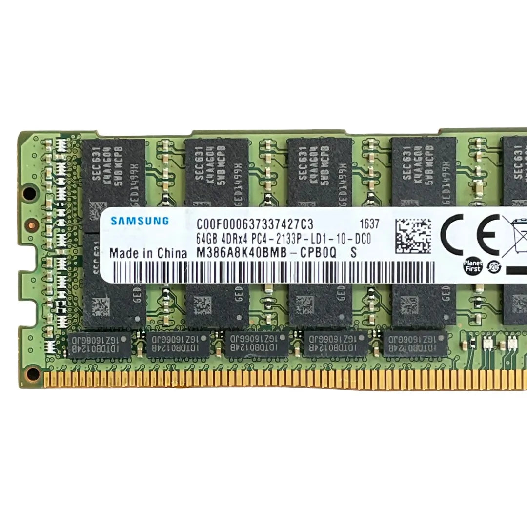 Samsung 64GB DDR4-2133 LRDIMM M386A8K40BMB-CPB